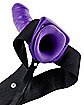 Double Time Hollow Strap On Set 6 Inch - Hott Love Extreme