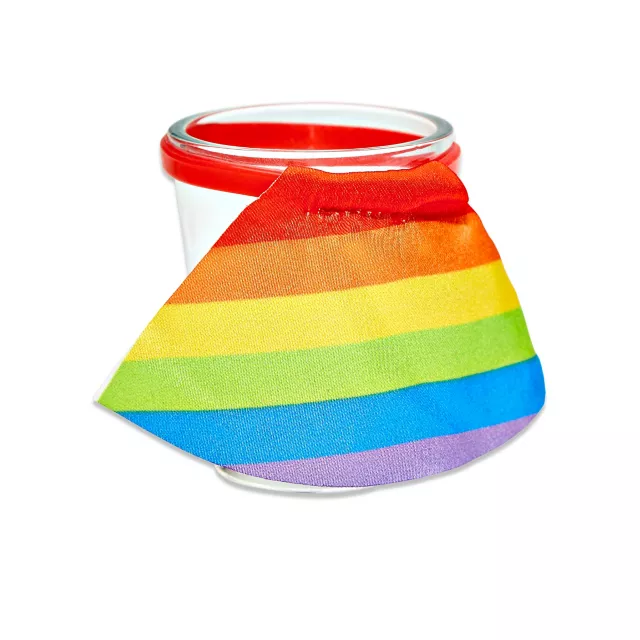 Caped Rainbow Pride Shot Glass - 1.5 oz. at Spencer's