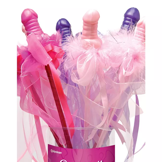 Fancy Pecker Wands - 12 Pack at Spencer's
