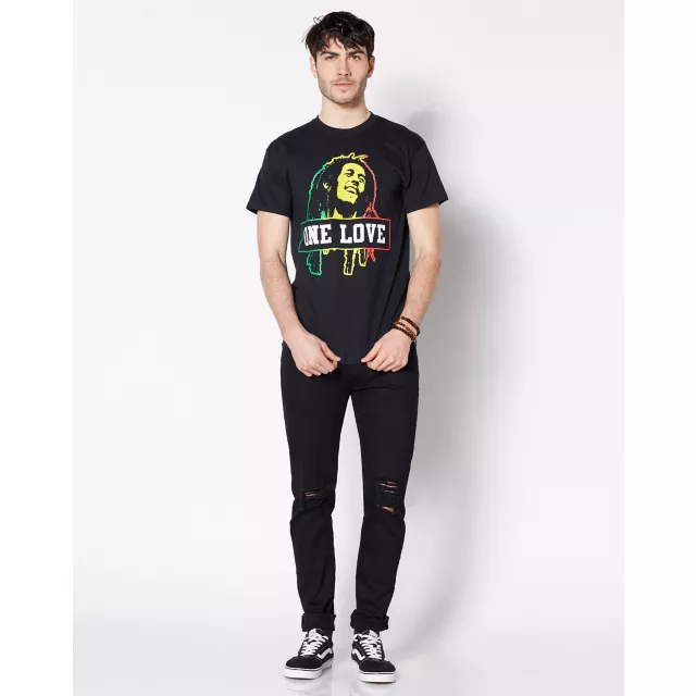 Rasta One Love Bob Marley T Shirt