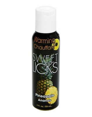 Warming Pineapple Flavored Glide 2 oz. - Sweet Licks