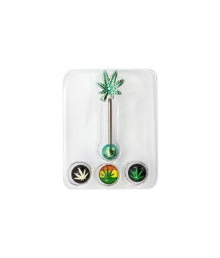 Leaf Barbell Set - 14 Gauge