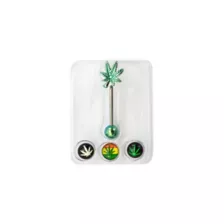 Leaf Barbell Set - 14 Gauge at Spencer's