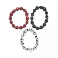Multi-Pack Skull Bracelets - 3 Pack at Spencer's