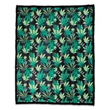 Leaf Fleece Blanket at Spencer's