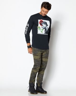 Rose Tupac T Shirt
