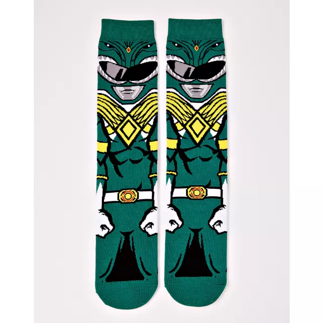 Green Ranger Crew Socks - Power Rangers at Spencer's
