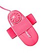 Neon Pink Finger Vibrator - 4 Inch