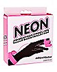 Neon Pink Finger Vibrator - 4 Inch