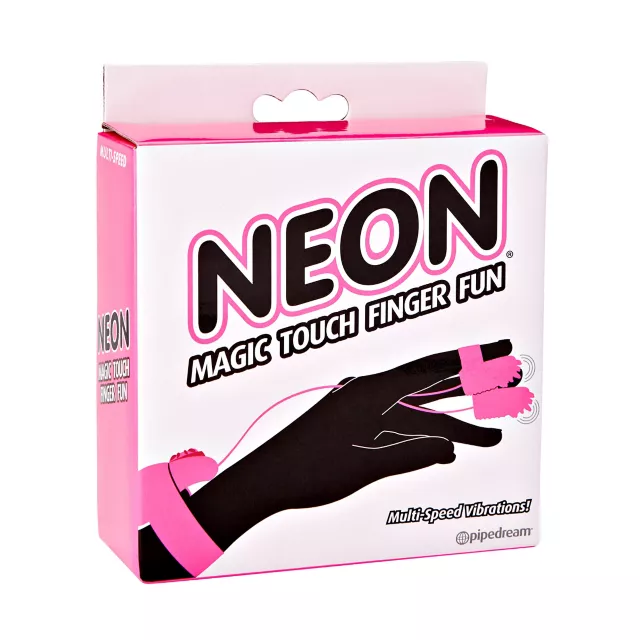 Neon Finger Vibrator - 4 Inch at Spencer's