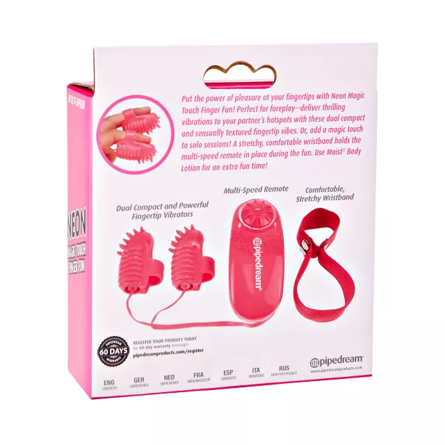 Neon Finger Vibrator - 4 Inch at Spencer's