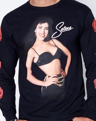 Long Sleeve Rose Selena T Shirt