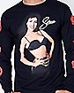 Long Sleeve Rose Selena T Shirt