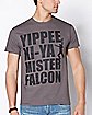 Mister Falcon Die Hard T Shirt