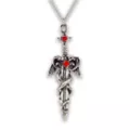 Serpent Dagger Necklace at Spencer's