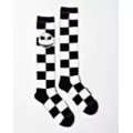 Checkered Jack Skellington Knee High Socks - The Nightmare Before Christmas at Spencer's