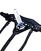 Clearly Strapped Clear Dildo With Strap-On Harness 7 Inch - Hott Love Extreme