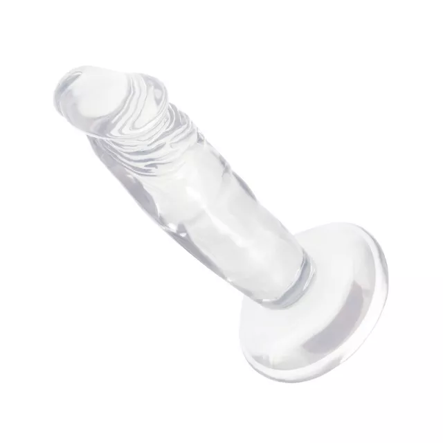 Clearly Strapped Clear Dildo With Strap-On Harness 7 Inch - Hott Love Extreme at Spencer's