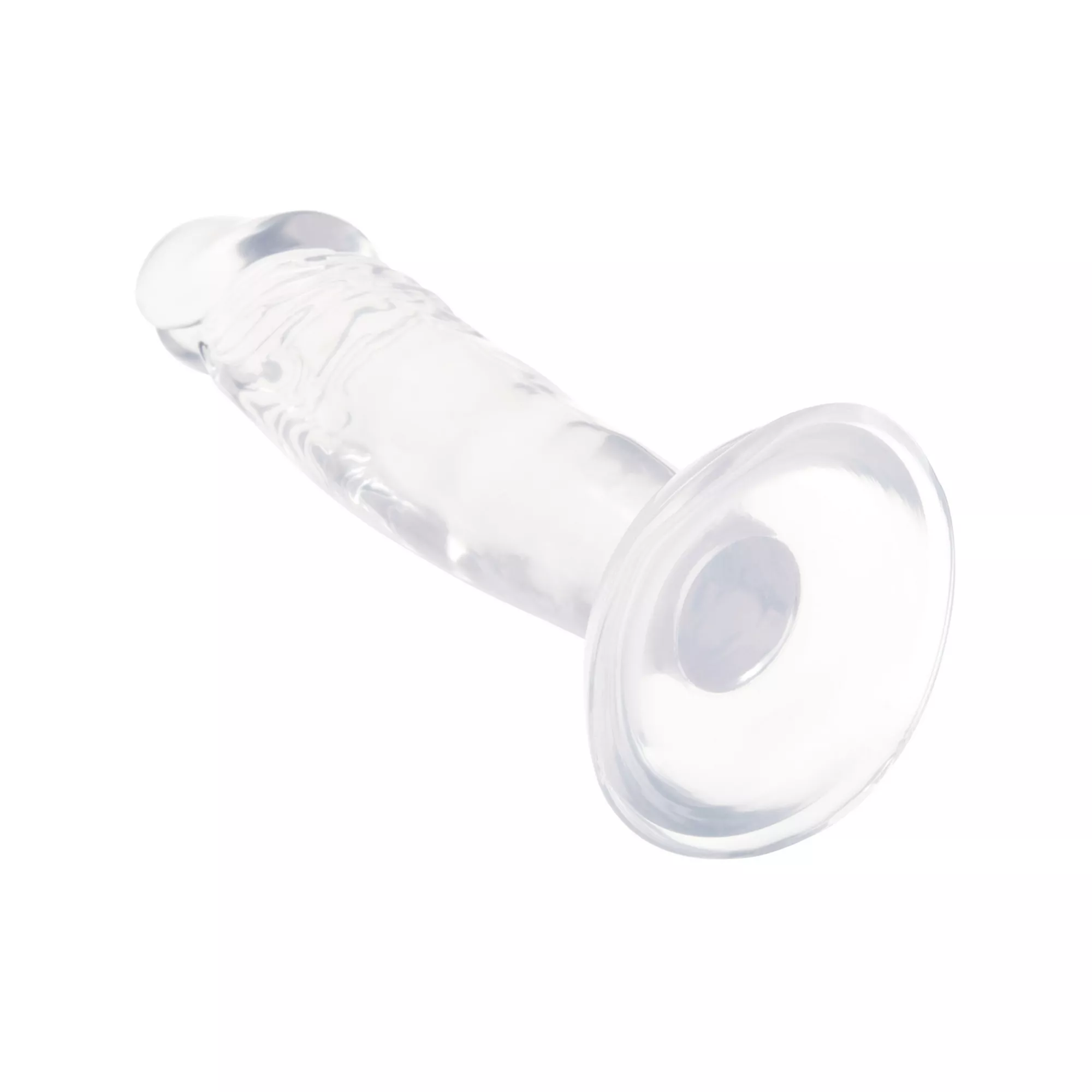 Clearly Strapped Clear Dildo With Strap-On Harness 7 Inch - Hott Love Extreme at Spencer's