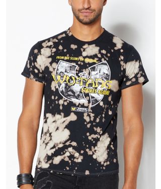 Bleach Dyed Wu-Tang T Shirt