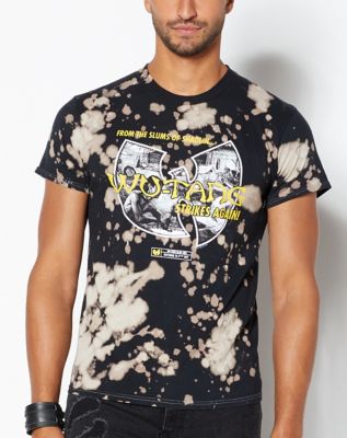 Bleach Dyed Wu-Tang T Shirt - Spencer's