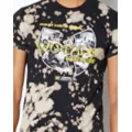 Bleach Dyed Wu-Tang T Shirt at Spencer's