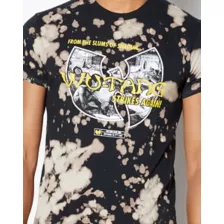 Bleach Dyed Wu-Tang T Shirt at Spencer's