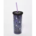 Jack Skellington Skull and Heart Cup with Straw 20 oz. - The Nightmare Before Christmas at Spencer's