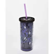 Jack Skellington Skull and Heart Cup with Straw 20 oz. - The Nightmare Before Christmas at Spencer's