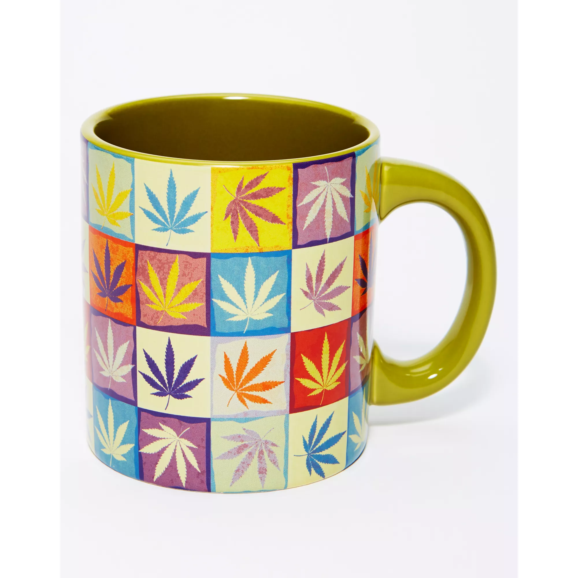Multi-Colored Leaf Coffee Mug - 20 oz. at Spencer's