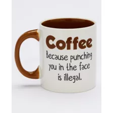Punch You In The Face Coffee Mug - 20 oz. at Spencer's