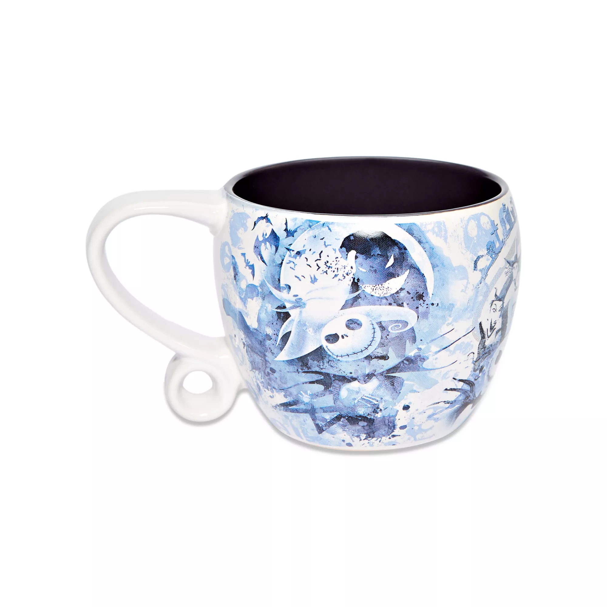 Loop Handle Jack Skellington Coffee Mug 16 oz. - The Nightmare Before Christmas at Spencer's