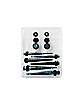Multi-Pack Scale Stretcher Ear Tapers and Plugs - 6 Pair