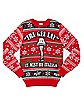Fra Gee Lay Leg Lamp Ugly Christmas Sweater - A Christmas Story