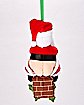 Santa's Shitlist Plush Ornament