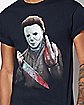 Middle Finger Michael Myers T Shirt - Halloween