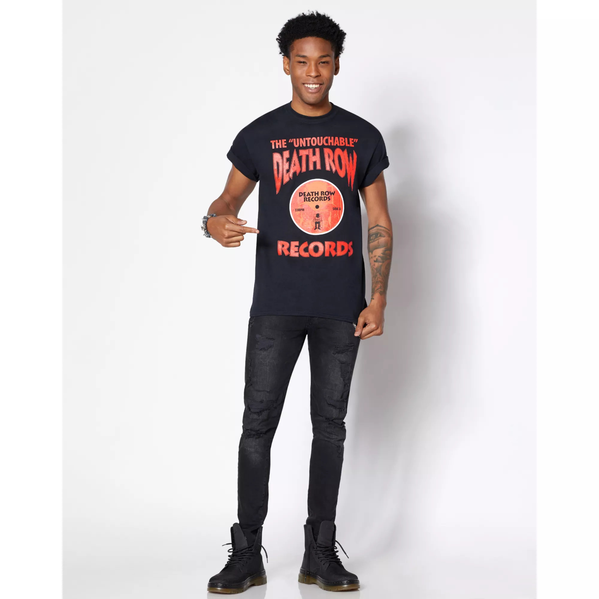 Untouchable Death Row Records T Shirt at Spencer's
