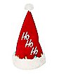 Light Up Ho Ho Ho Animated Santa Hat