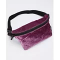 Velvet Fanny Pack at Spencer's
