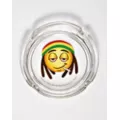 Rasta Leaf Emoji Stash Jar and Ashtray Set at Spencer's