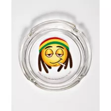 Rasta Leaf Emoji Stash Jar and Ashtray Set at Spencer's