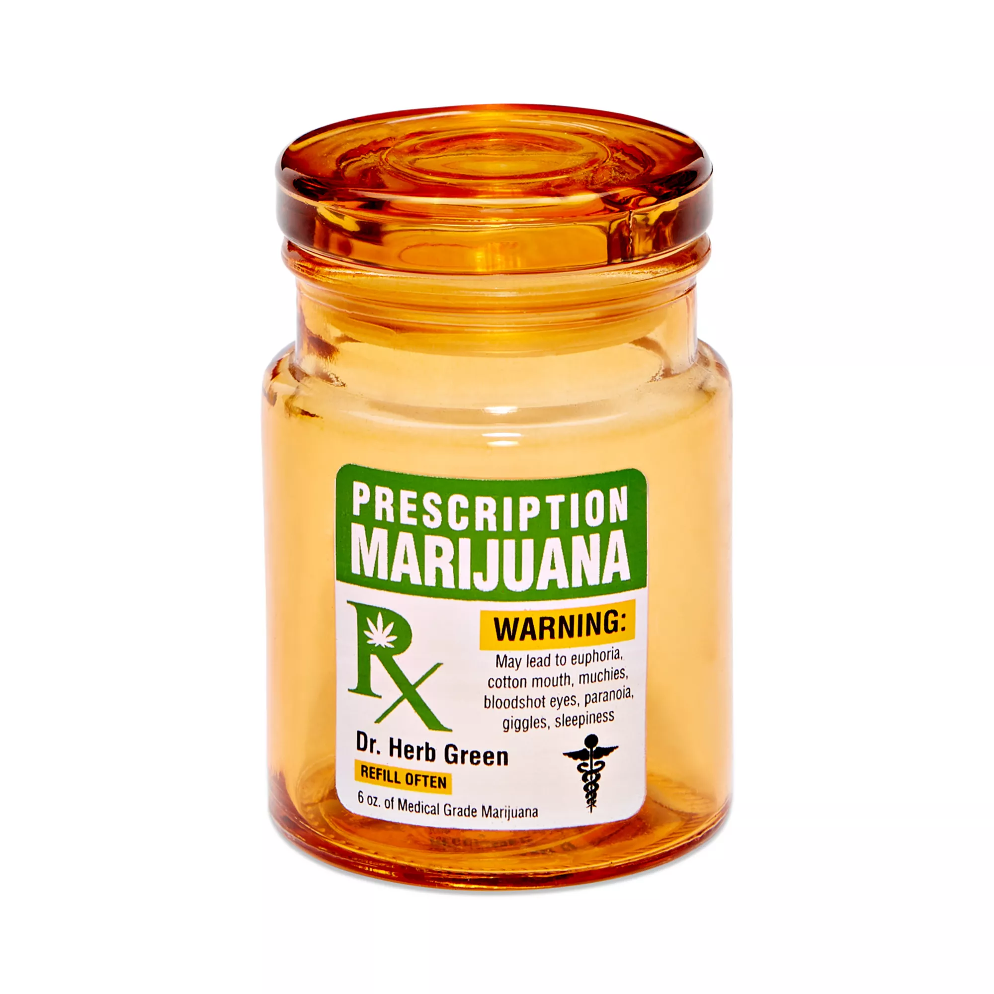 Prescription Marijuana Stash Jar and Ashtray Set at Spencer's