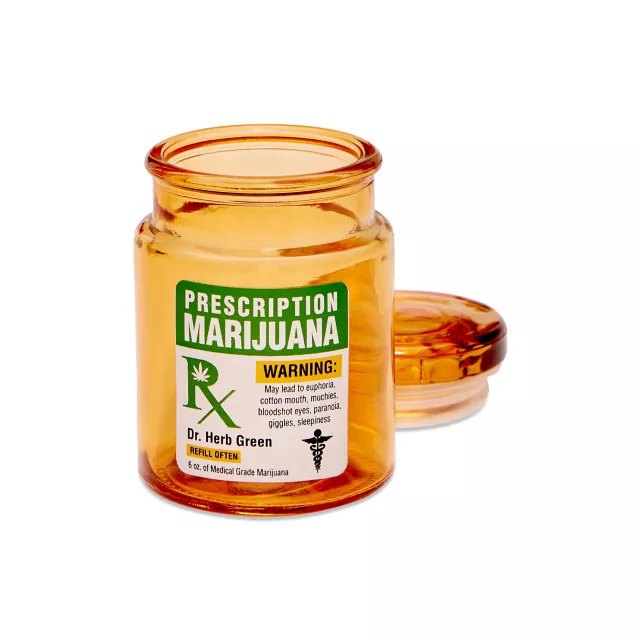 Prescription Marijuana Stash Jar and Ashtray Set at Spencer's