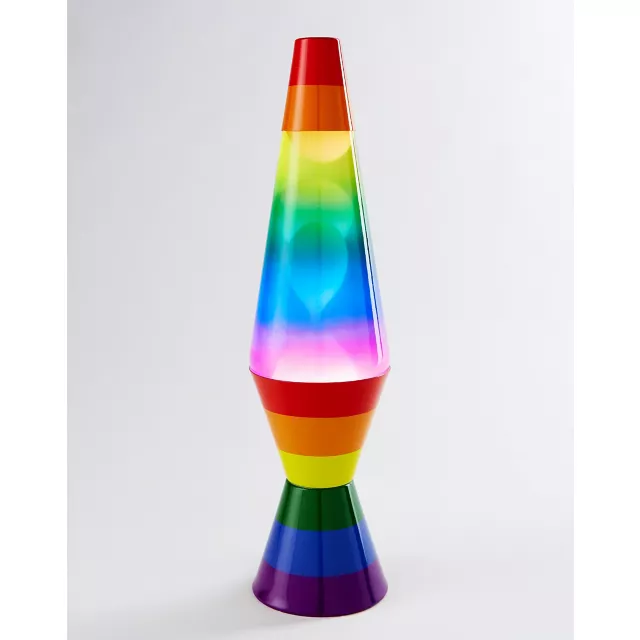 14.5 Inch Love Wins Rainbow Pride Lava Lamp Spencer's