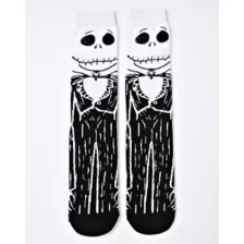 360 Jack Skellington Crew Socks - The Nightmare Before Christmas at Spencer's