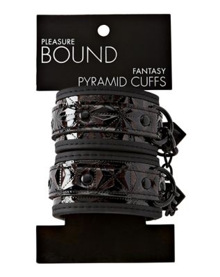 Pyramid Bondage Cuffs - Pleasure Bound