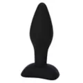 Black Lil' Buddy Silicone Waterproof Butt Plug 3 Inch - Arouz'd at Spencer's