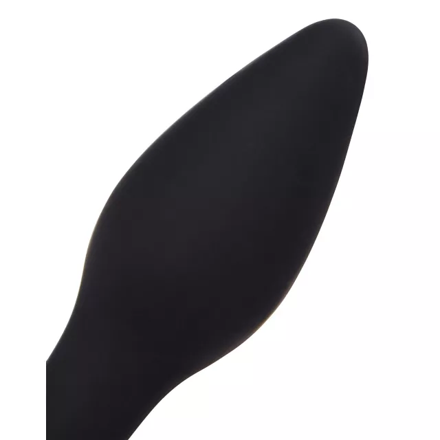 Black Lil' Buddy Silicone Waterproof Butt Plug 3 Inch - Arouz'd at Spencer's