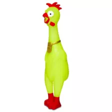 Yellow Squeeze Plastic Chicken at Spencer's