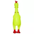 Yellow Squeeze Plastic Chicken at Spencer's